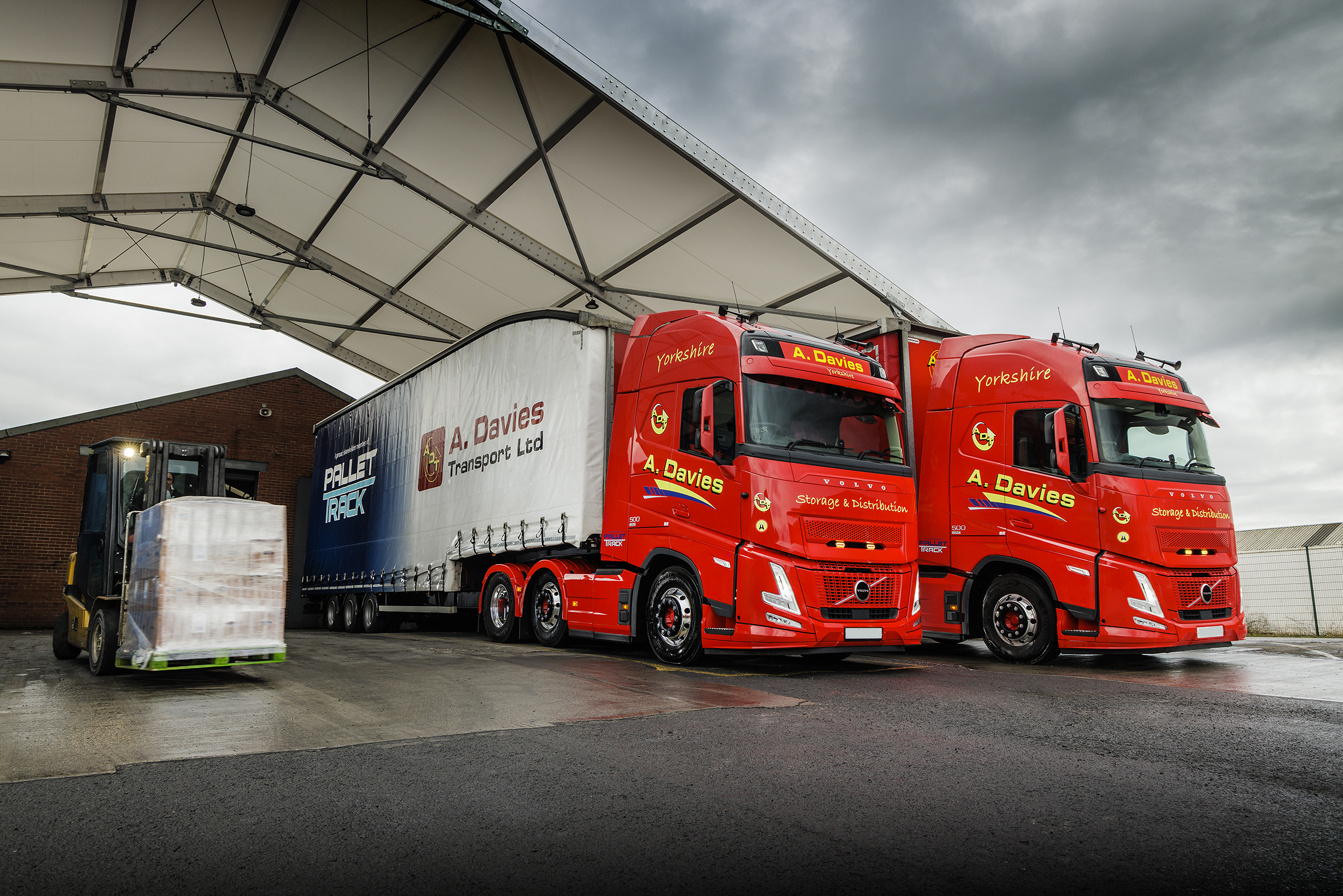 Nationwide distribution vehicles